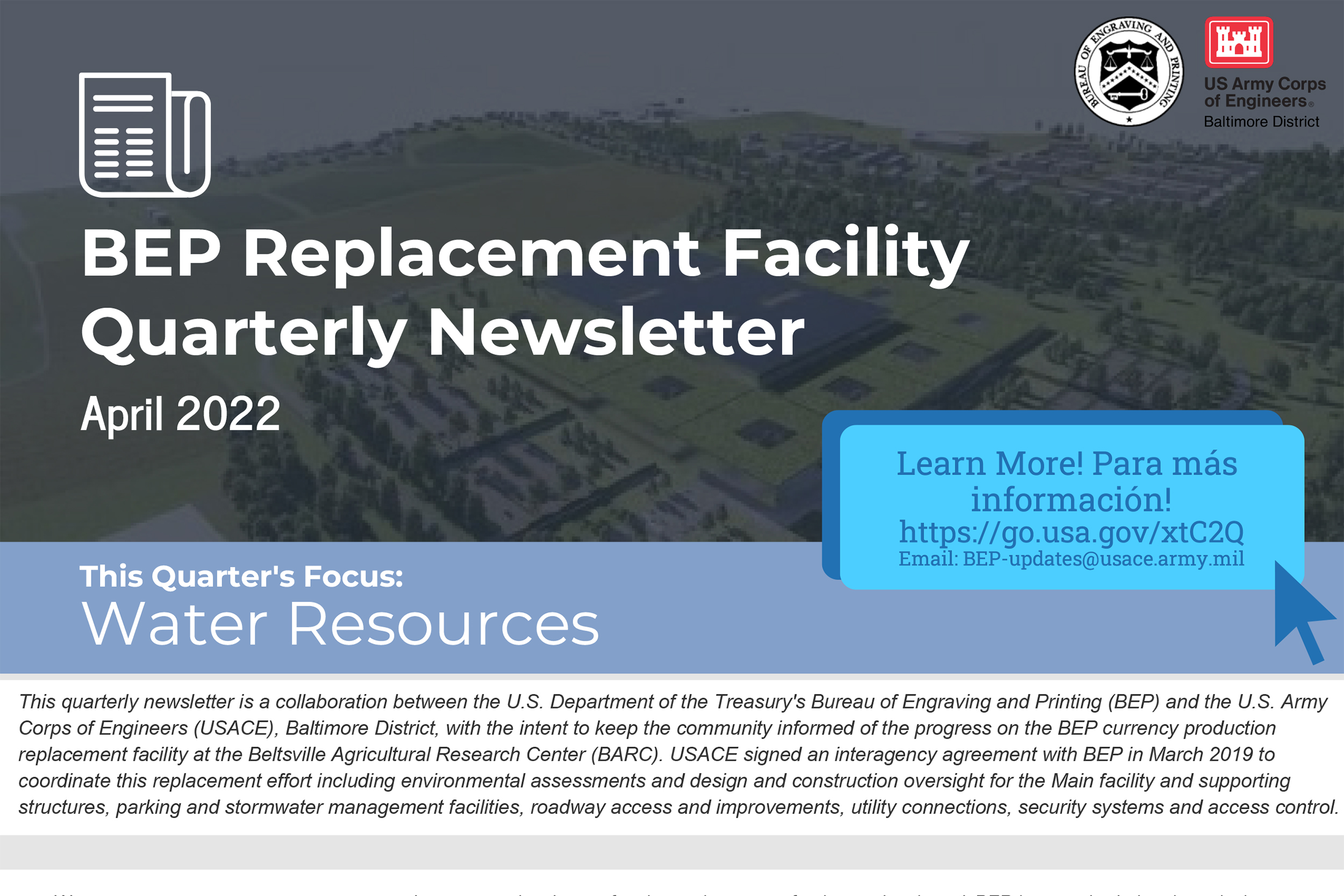 BEP Replacement Facility Newsletter